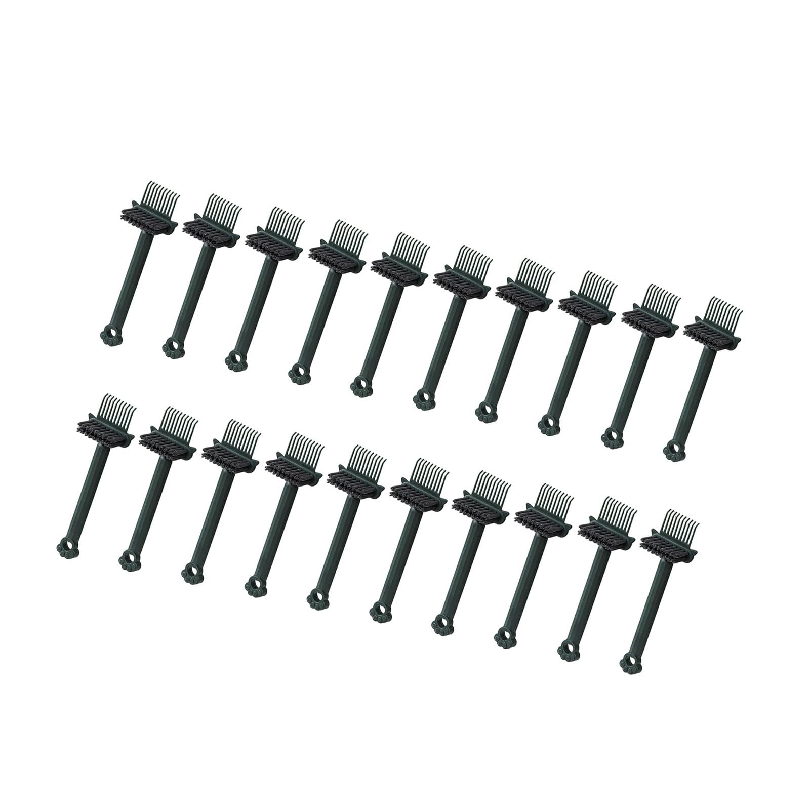 MultiPurpose Cleaning Brush for Combs Brushes Hard to Reach Area Travel Friendly Comb Cleaning Tool for Home Salon 20pcs Hair Remover