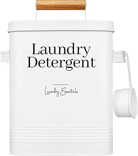 Miniatura 7 de Moderno contenedor de detergente para ropa de granja para decoración y accesorios de lavandería, contenedor de cápsulas de metal para decoración de