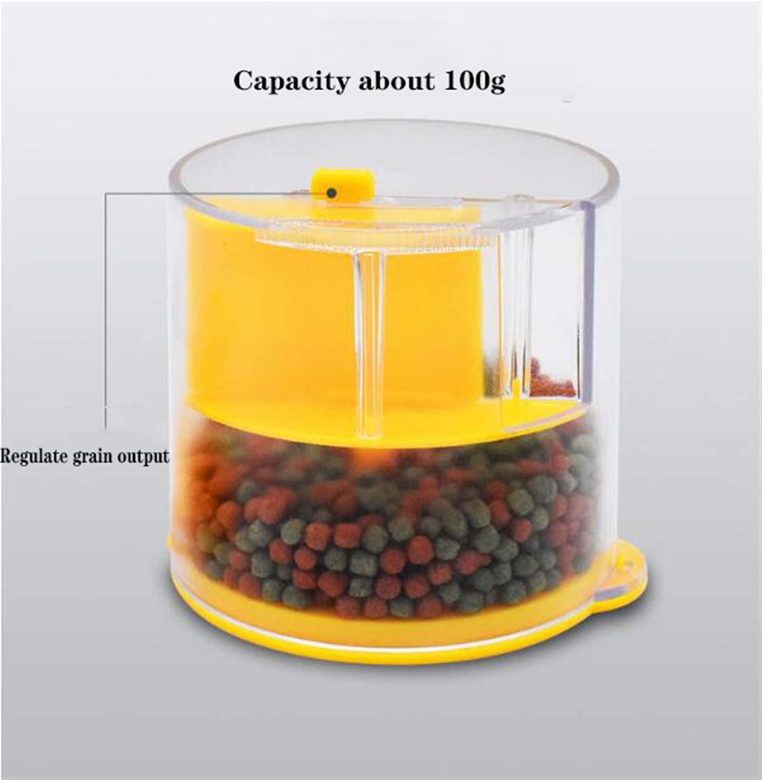 Automatic Fish Feeder Alimentatore for Pesci con temporizzazione Intelligente mangiatoia Alimentatore Automatico Elettrico programmabile a Prova di umidità for Acquario