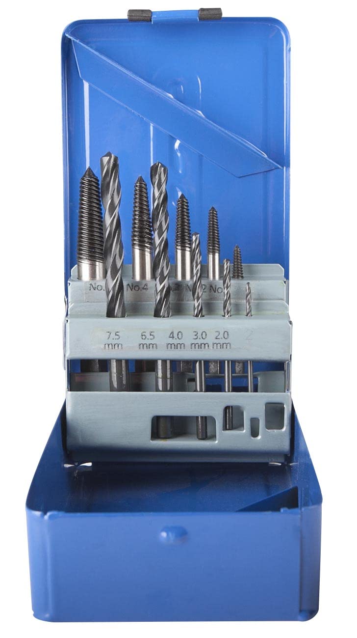 CLAS Equipements OM0653 CLAS Coffret Queues de Cochon+Forets HSS 2-7,5mm