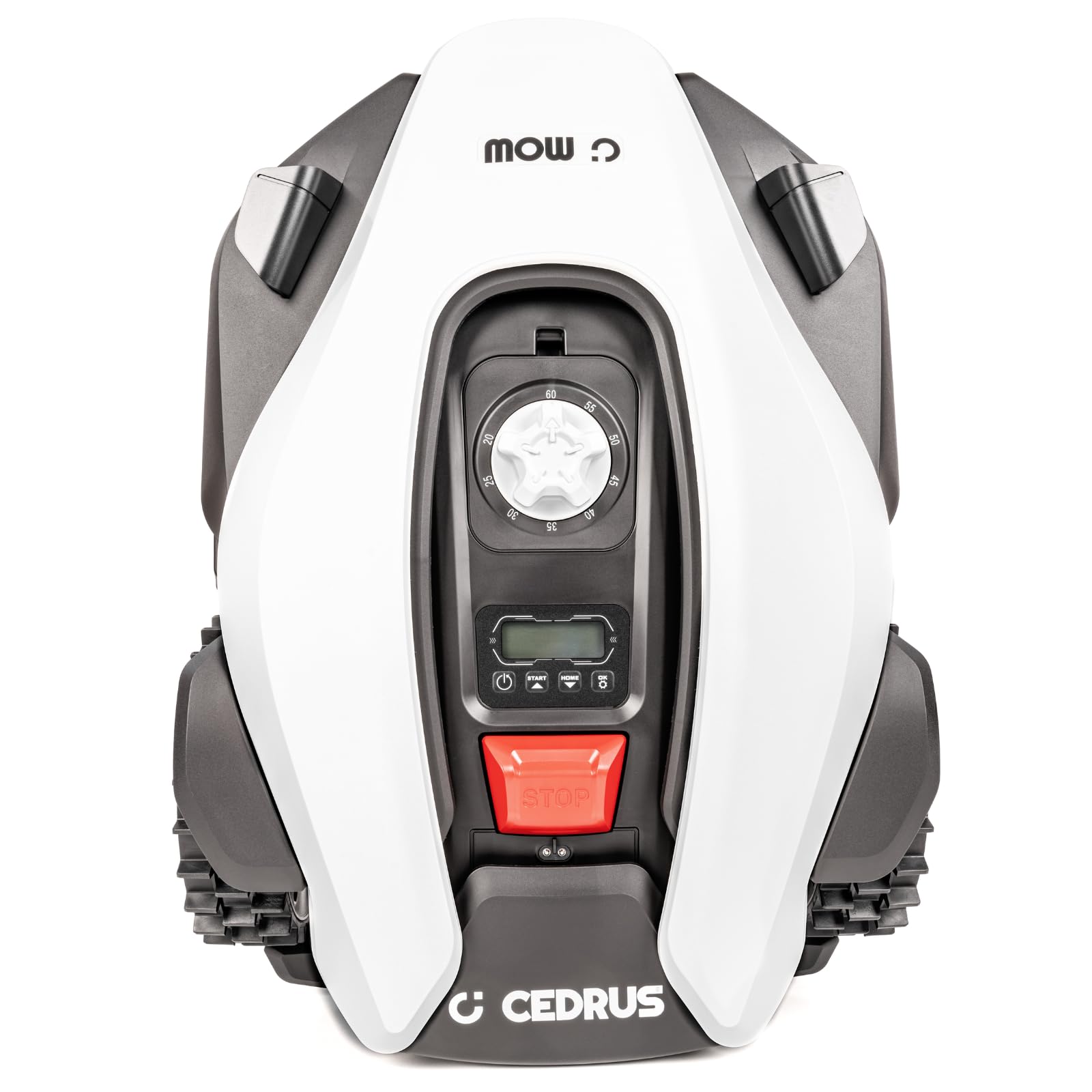 CEDRUS C-MOW-L16+ robot koszący do trawników o powierzchni do 1600 m², akumulator 20 V 5 Ah, Wi-Fi i Bluetooth, silniki bezszczotkowe, szerokość cięcia 22 cm, czujnik deszczu, 4 strefy