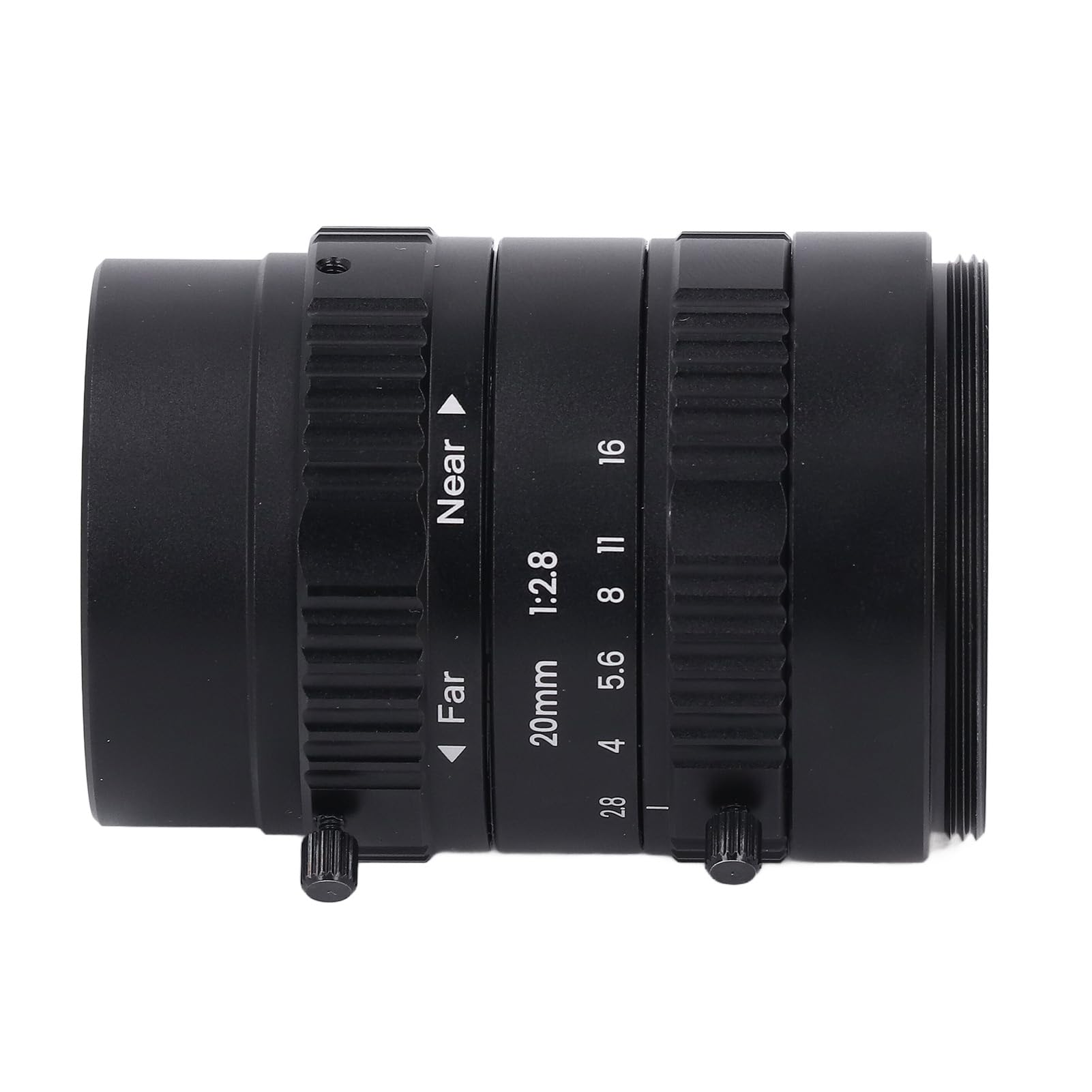 YWBL-WH Lente Industrial de Alta Resolución de 20 Mm, Lente de Enfoque Manual con Montura M42 y Apertura F2.8 para Inspección de Precisión de Semiconductores LCD y Componentes Electrónicos