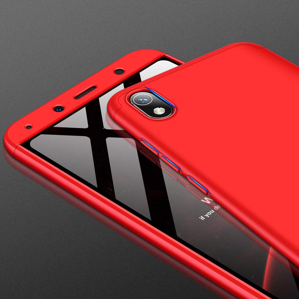 Cover Custodia + Pellicola Vetro Temperato Per Xiaomi Redmi 7a