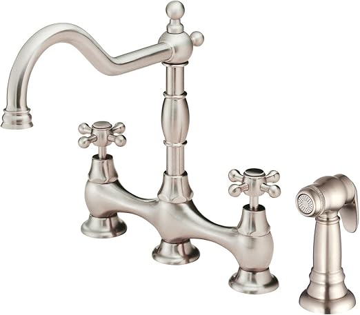 DANZE D404457SS Kitchen Faucet, Stainless Steel DANZE D404457SS Kitchen Faucet, Stainless Steel