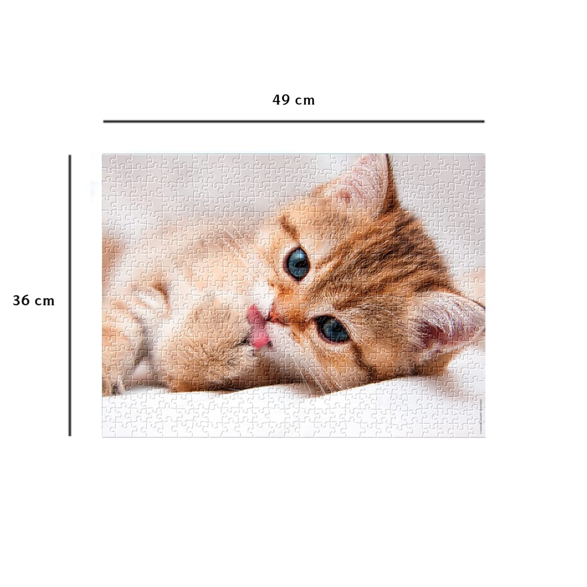 Nathan Puzzle 500 Teile – 'Kätzchen Im Garten' | Hochwertiges Puzzle Für Erwachsene & Jugendliche Ab 12 Jahren