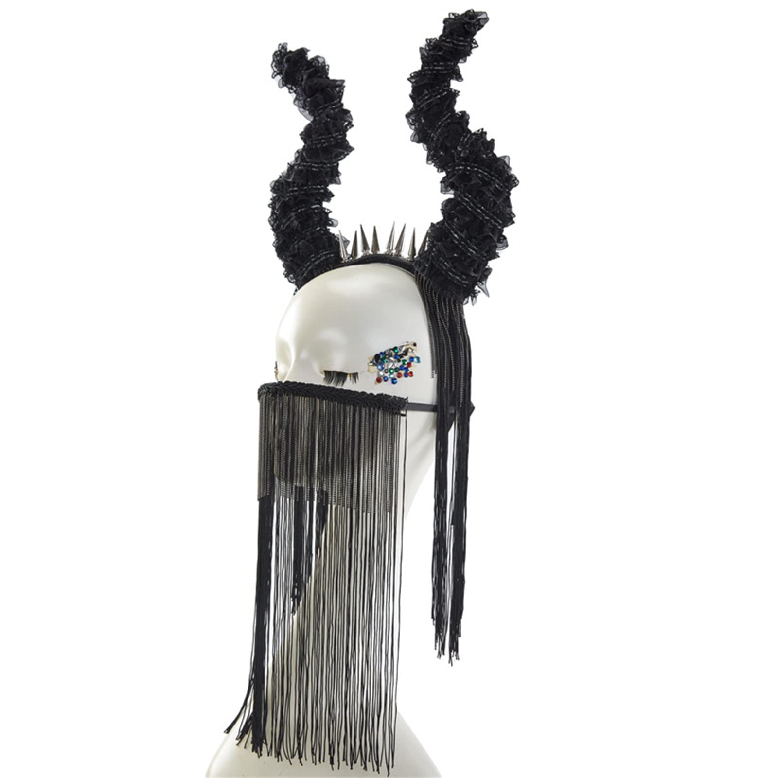 Bandeau cornes de diable Halloween idéal pour soirée déguisée - 7