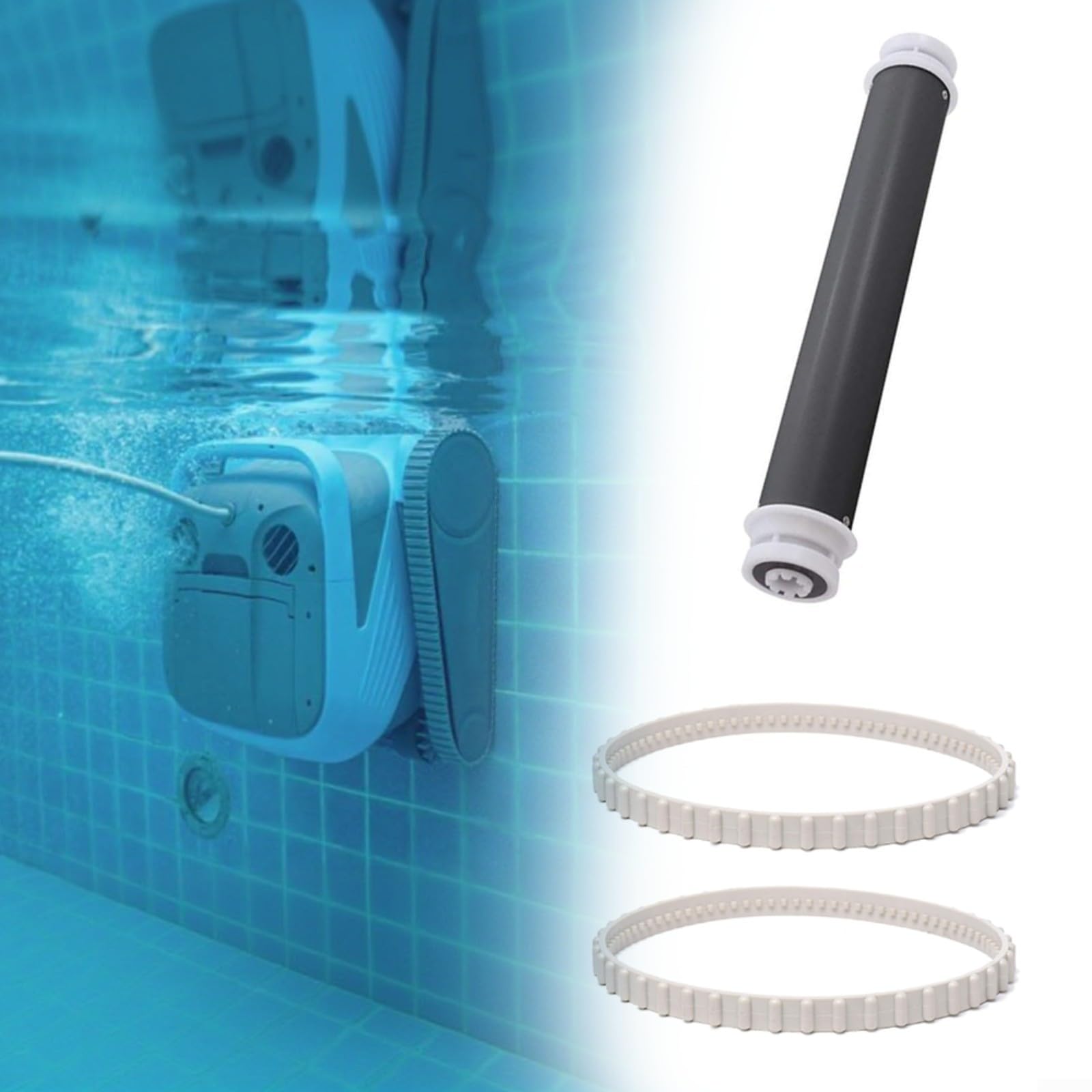 FACAIIO Confezione da 3 pezzi di ricambio per pulitore per piscina TigerShark, kit cuscinetti e cinghie RCX26003 con 2 RCX23002 per RC9956CC