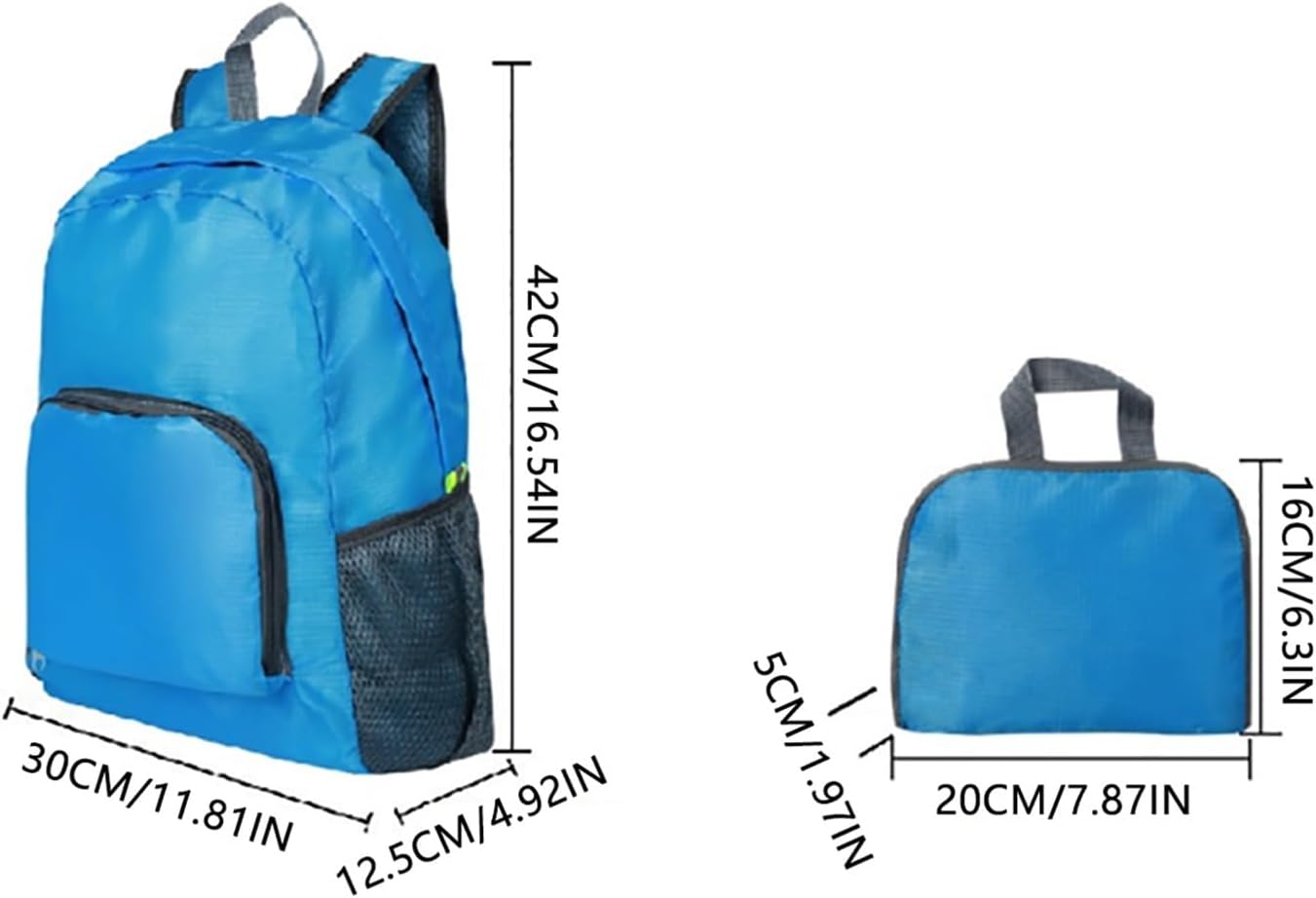 Bulk Lightweight Hiking Backpack Compact Travel Daypack For Outdoor Activities Mountaineering And Everyday (One Size) image 3