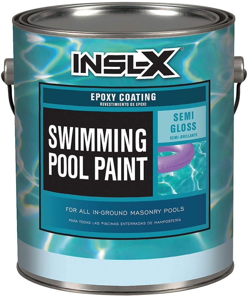 & CO-INSL-X IG4010S99-2K Gallon White Epox Pool Paint