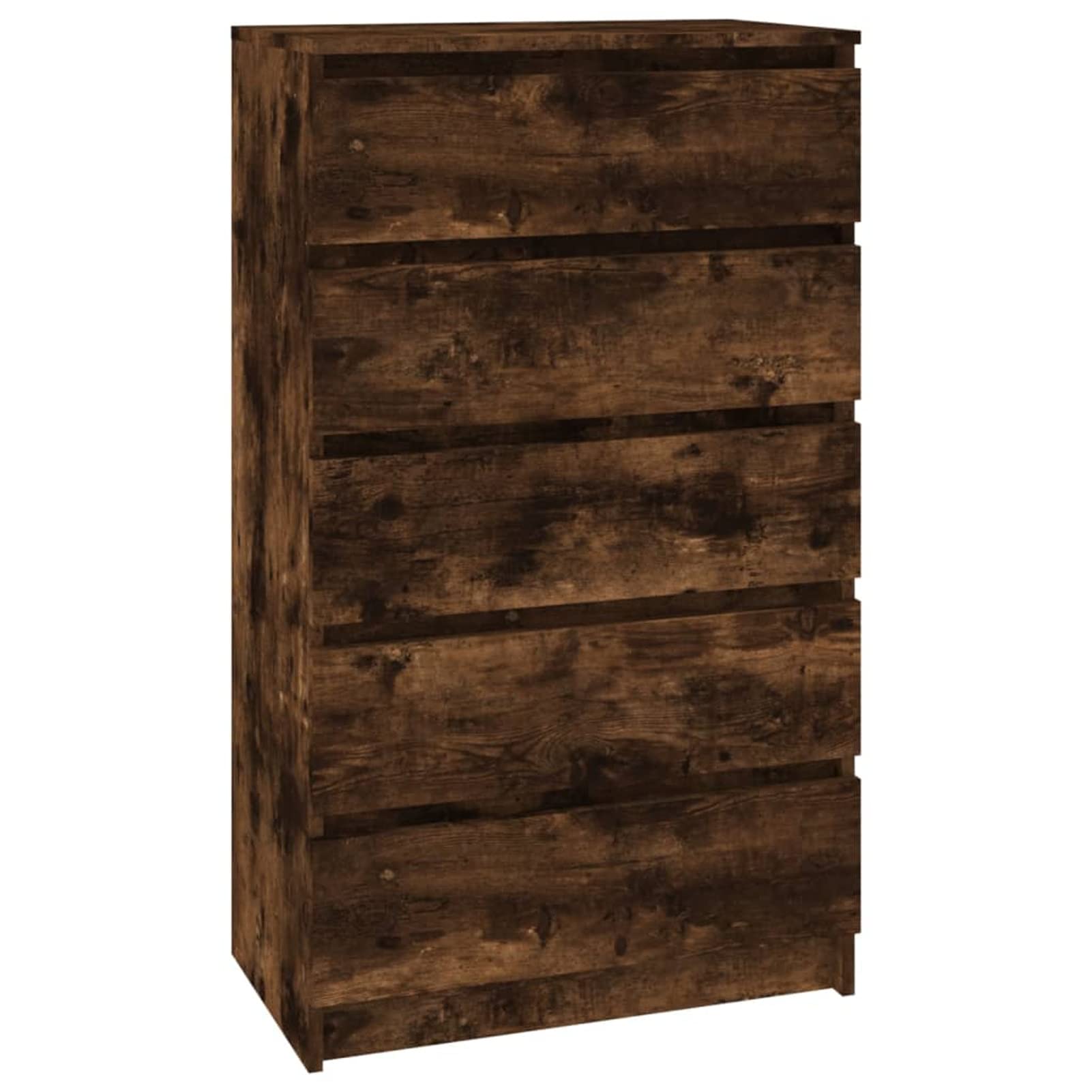 ShGaxin Komoda ze sklejki dębowej 60 x 36 x 103 cm, komoda i komody sypialnia, komoda wewnątrz meble, szafki sypialnia komoda