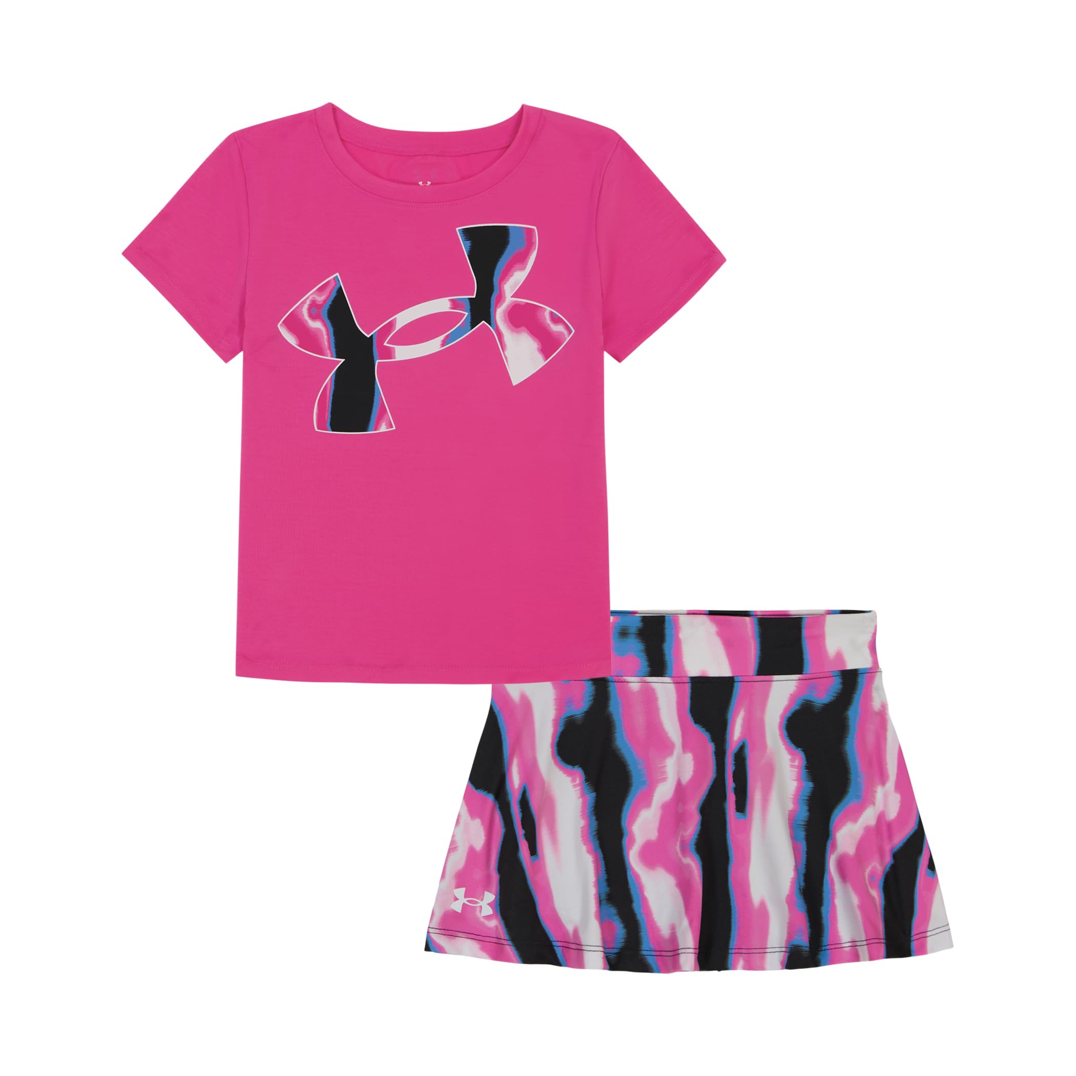 Under Armour Girl's 2-piece Short Sleeve Tee and Skort Set