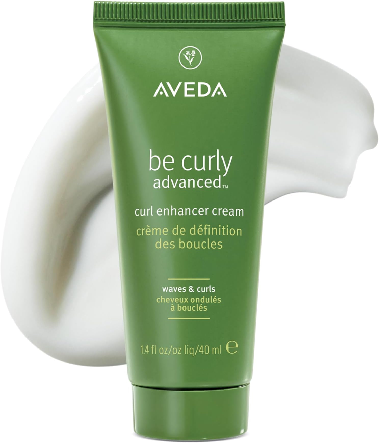 Aveda Be Curly Advanced Curl Enhancer Hair Cream | Defines Curly and Wavy Hair | Hydrates, Reduces Frizz, Adds Shine | Air Dry or Blow Dry | Silicone Free | 98% Naturally Derived*