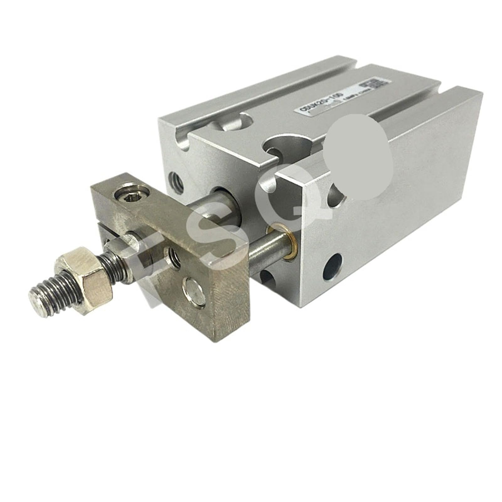 Vérin CDUK20 free mount anti-rotation SMC double effet