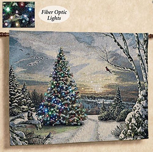 Alan Giana Christmas Morning II Lighted Tapestry