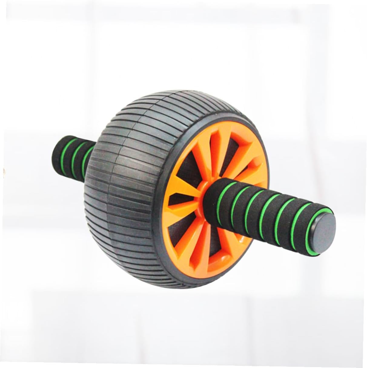 Abdominal Exercise Roller Non-skid Core Ab Wheel Trainer Silent Fitness Device for Home Workout and Muscle Training