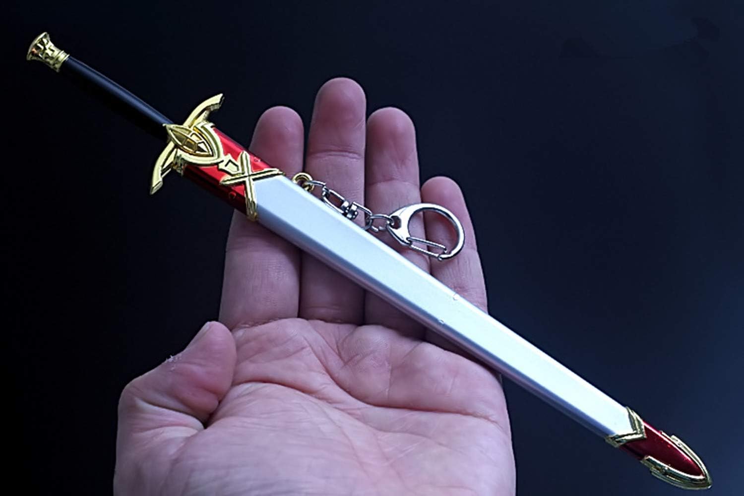 Game Collection Fate/Grand Order FGO Rider Astolfo Trap of Argalia Keychain Metal Model Keyring Action Figure Arts Toys Backpack Pendant Party Gift