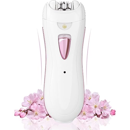 Epilator for Women Facial Hair Removal Face Arm Leg Body Cordless Rechargeable Tweezers Smooth Glide Epilator for Women