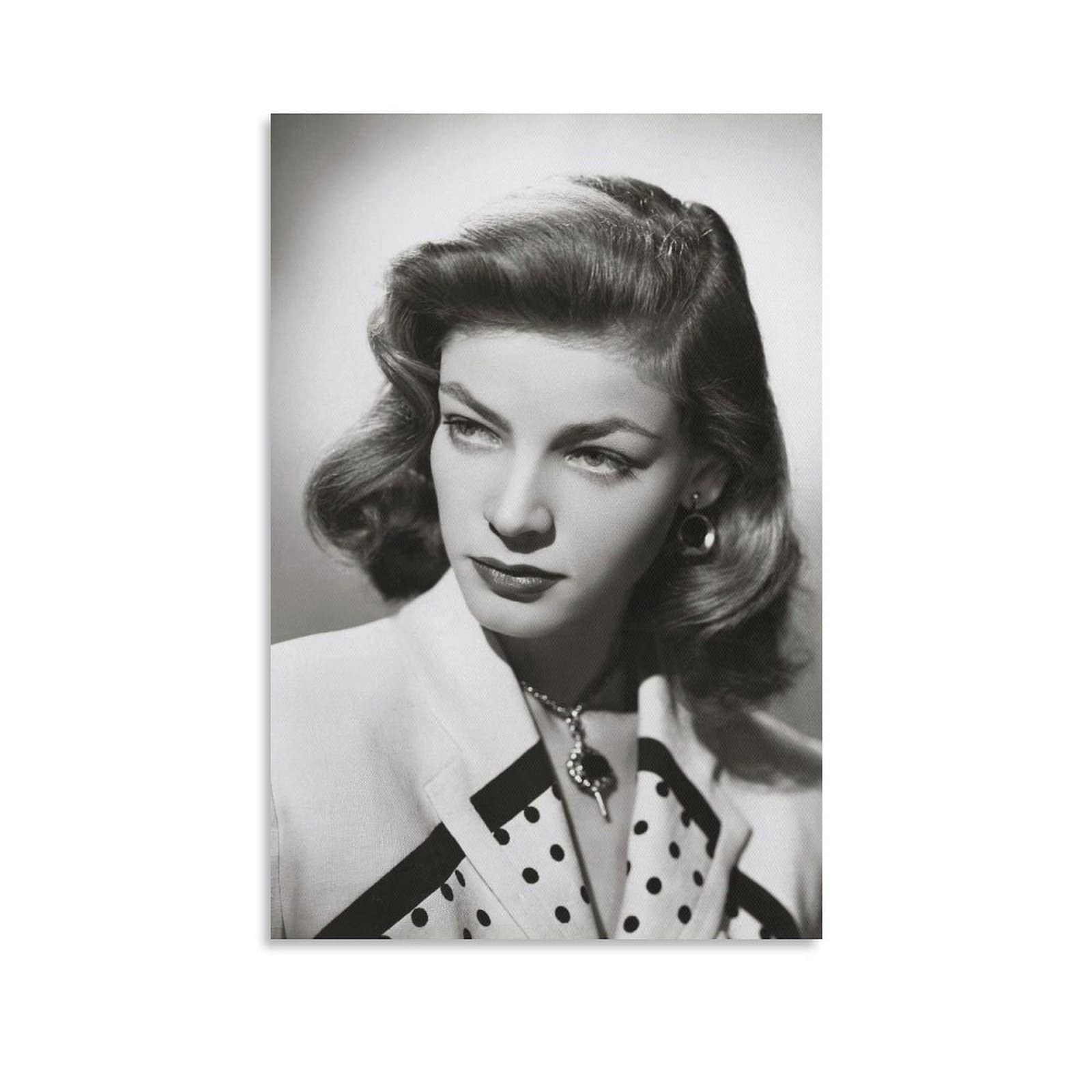 ローレン・バコール直筆サイン入り写真…マンハッタン・ラブソディ