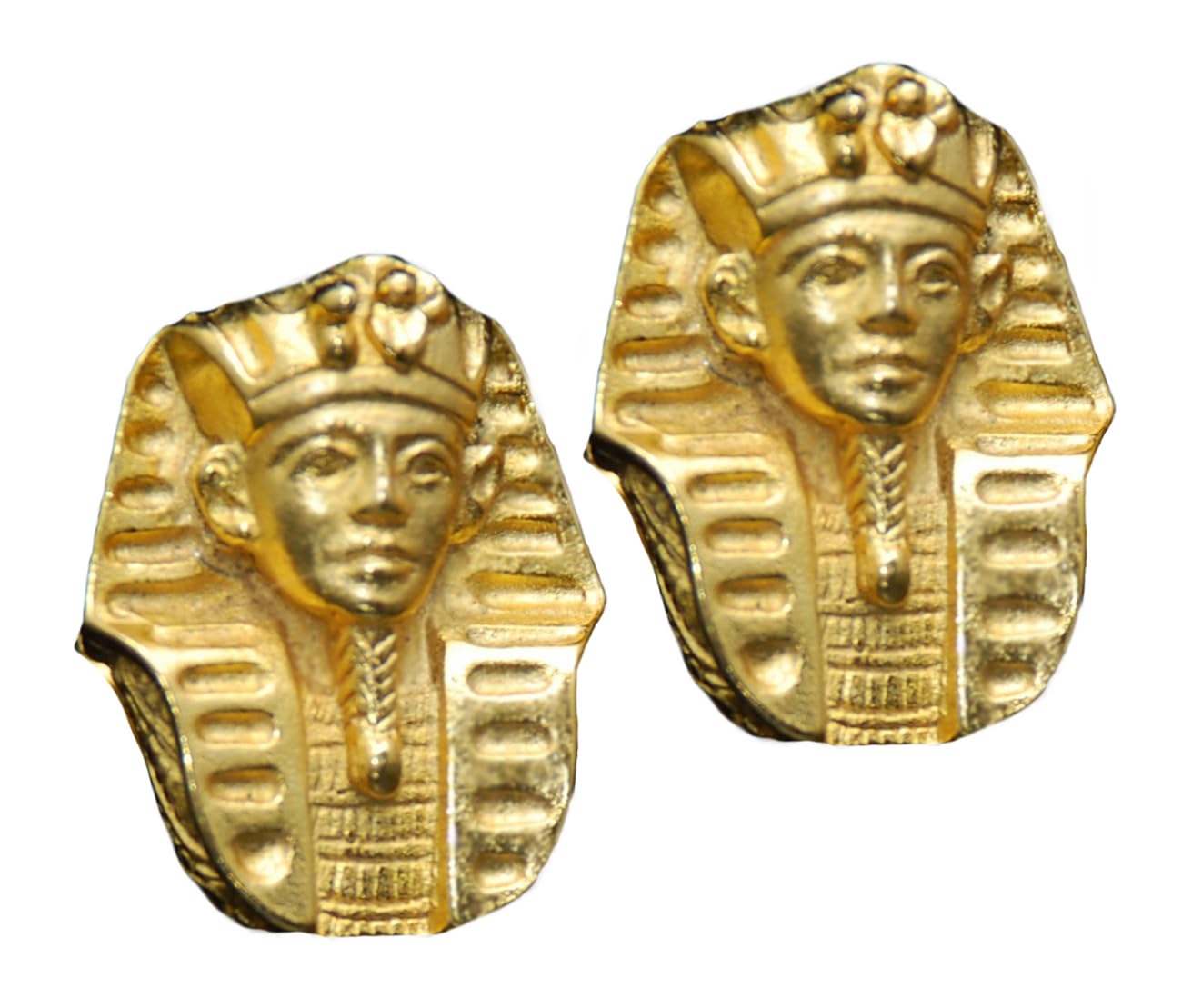 MANUFACTURED IN USA - King Tut Mask Cufflinks - From Our Museum Reproductions Store