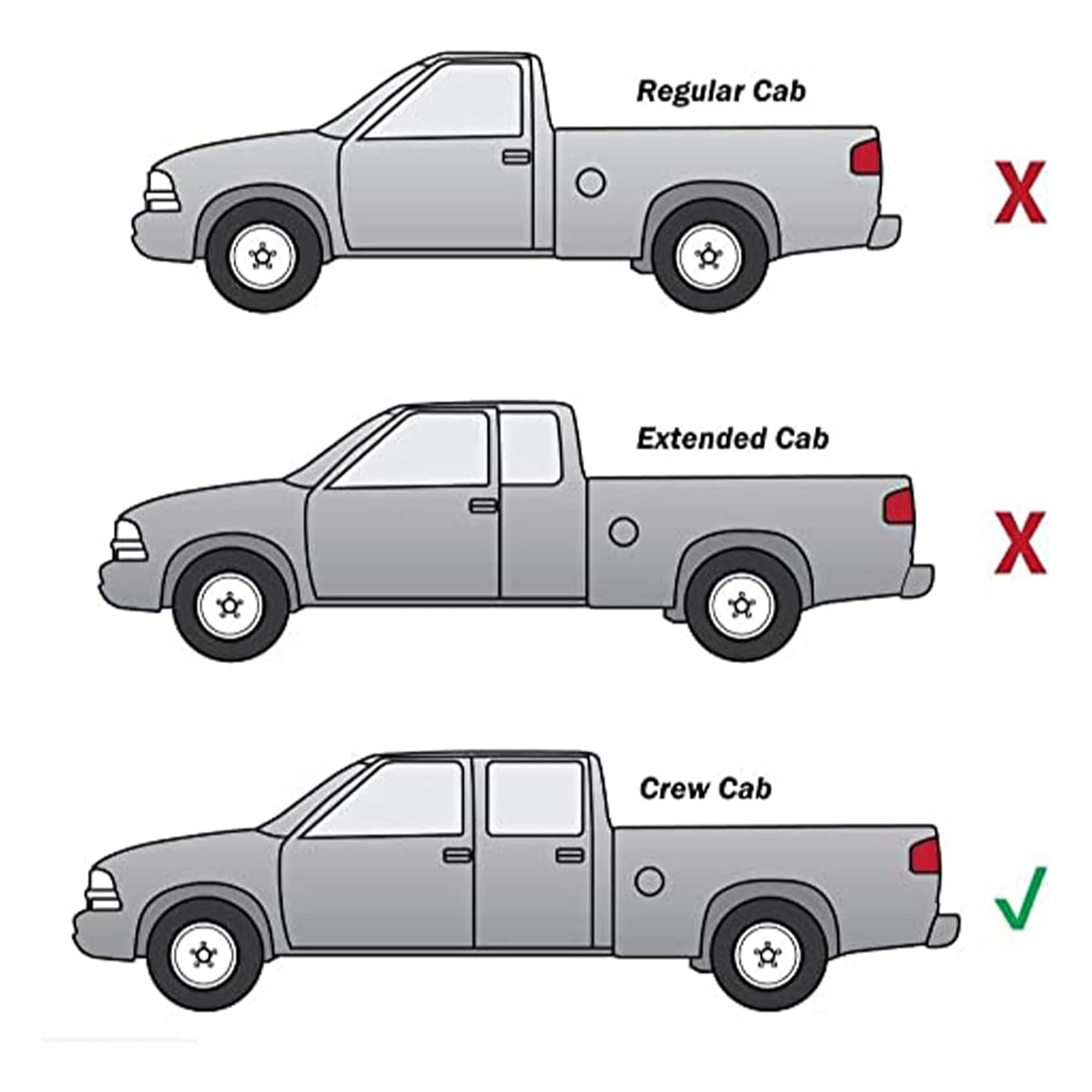 ECOTRIC Under Seat Storage Box Compatible with 2015-2024 Ford F150 SuperCrew Cab 2017-2024 F250 F350 F450 Crewcab Without Storage Box Rear Under Seat Cargo Organizer