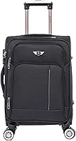 Mala de Bordo Little Havana Super Leve 360° SantinoALKV501P Cor: Preto