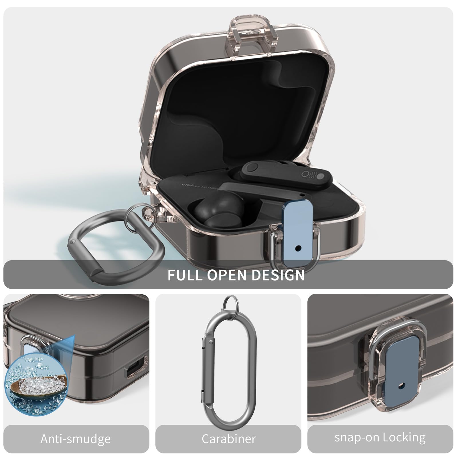 Accessoire AirPods 4 Coque Transparente TPU Pour Airpods 4 - Protection Antichoc - Sans Porte-clés Protection étui Transparente