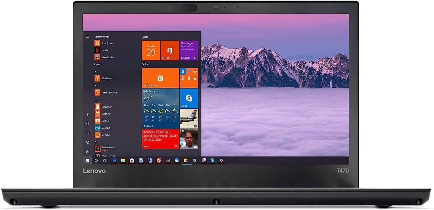Lenovo ThinkPad T470 14-Inch Business Laptop, Intel Core i5-6200, 16GB RAM,  512GB SSD, US Keyboard, Windows 10 Pro (Renewed): Buy Online at Best Price  in Egypt - Souq is now Amazon.eg