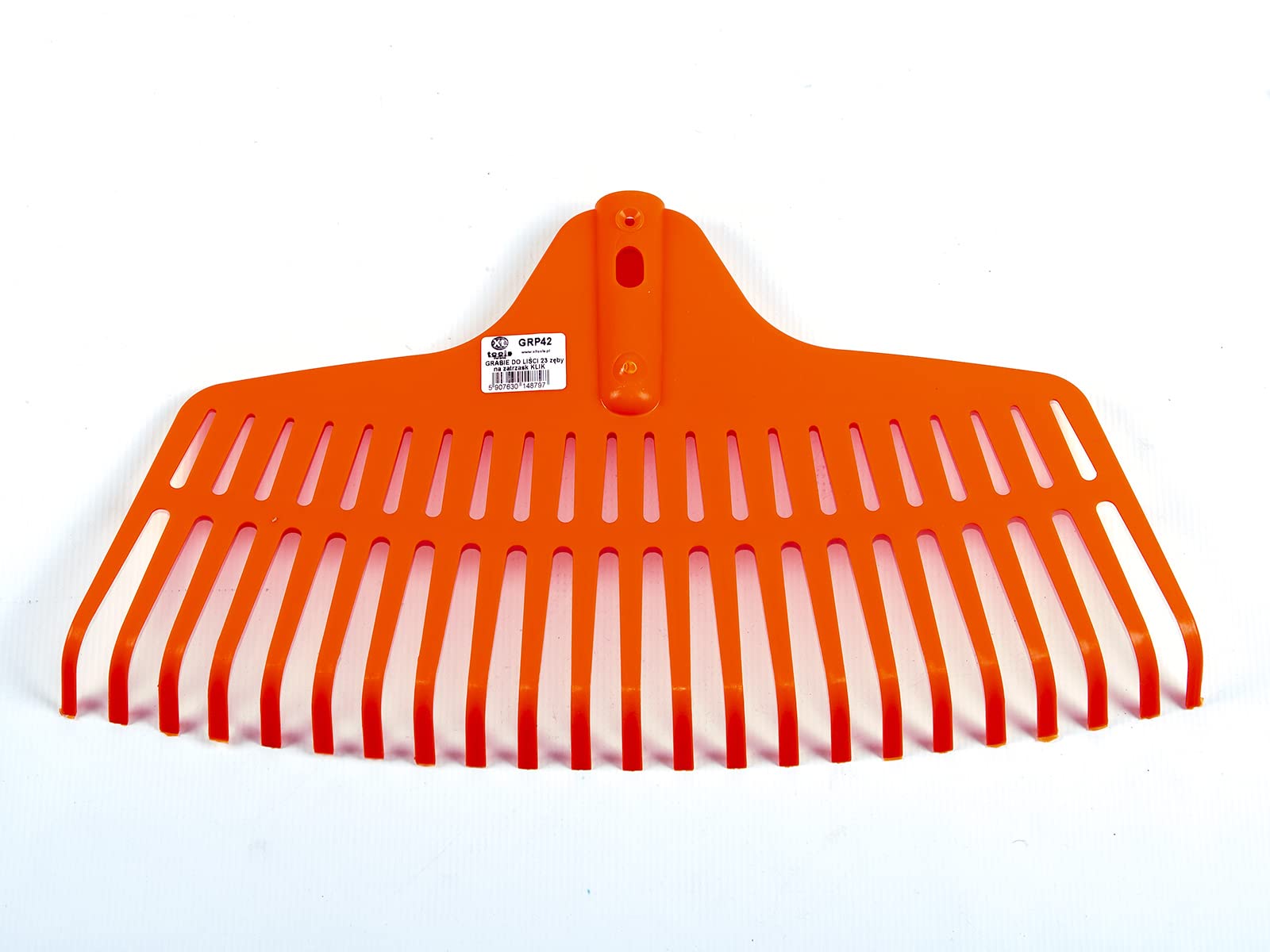Heurechen Grabie do liści Grabie wachlarzowe Grabie Liście Tworzywo sztuczne 46 cm 23 zęby