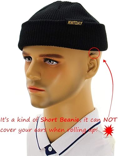 Miniatura 2 de Gorro de pescador, gorro de arrastrero, diseño de marinero, gorro corto unisex