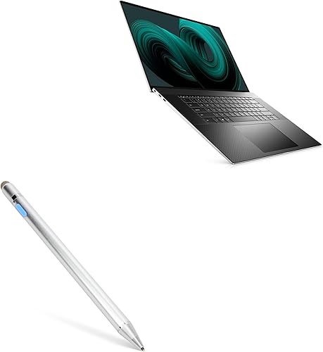 BoxWave Lápiz óptico compatible con Dell XPS 17 (9710), AccuPoint Active Stylus, lápiz digital electrónico con punta ultra fina, color plateado