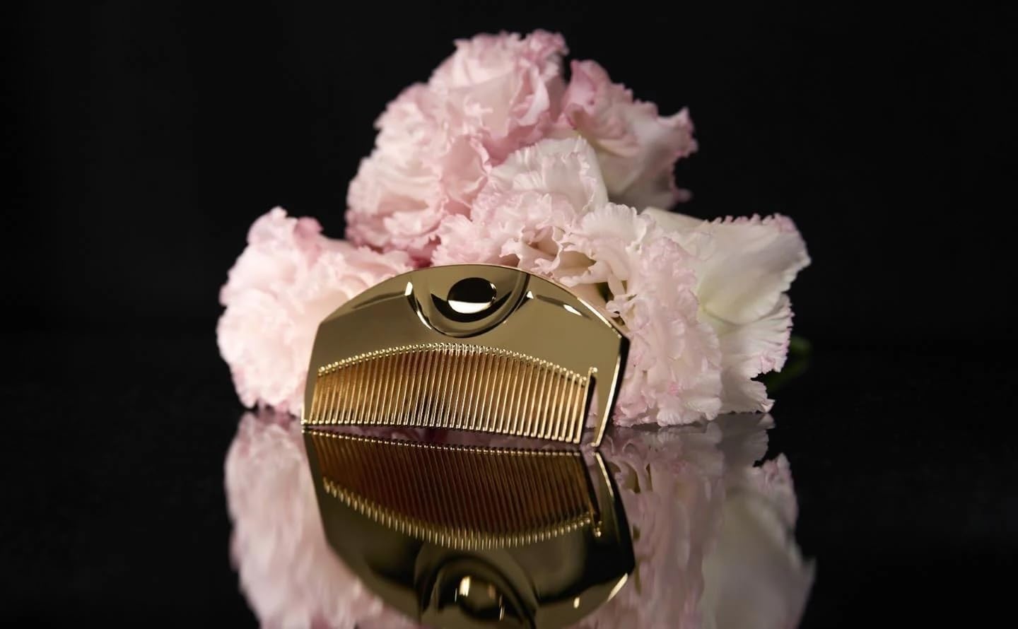 LOVE CHROME K24GP TSUKI GOLD/Japanese artisan hair comb : Amazon