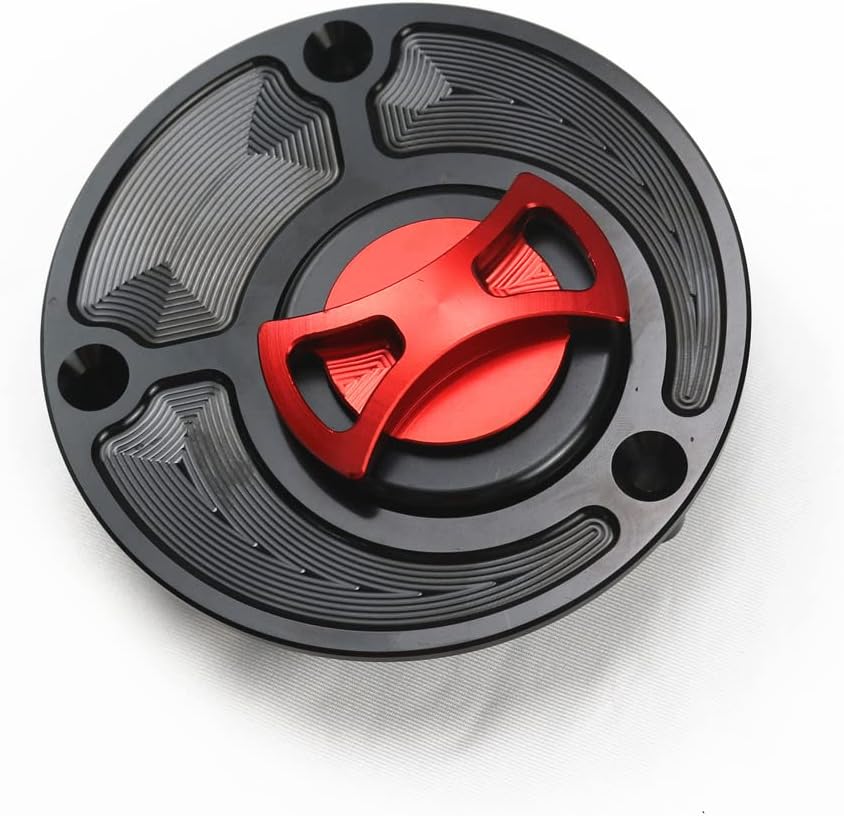 CNC Bow-tie Gas Fuel Tank Cap Cover For Yamaha YZF R6 R1 R25 MT 07 09 FZR1000 FZ1 TT600 V-MAX (Orange)