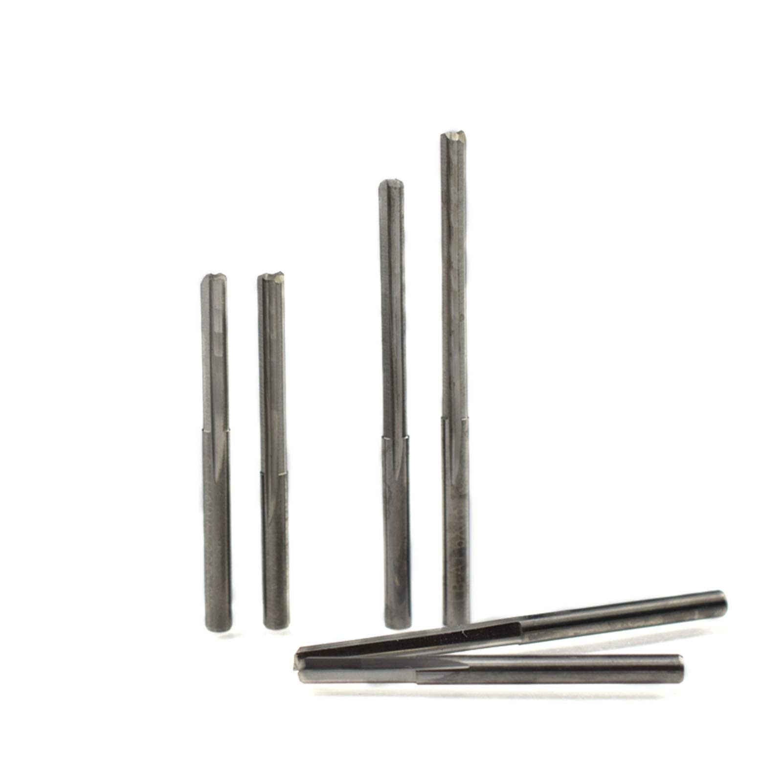 Juego de Fresas de carburo for carpintería, 10 Brocas CNC de 2 Flautas, Fresa Recta for Madera, MDF y plástico, vástago de 3,175 mm.(10pcs 3.175x12mm)
