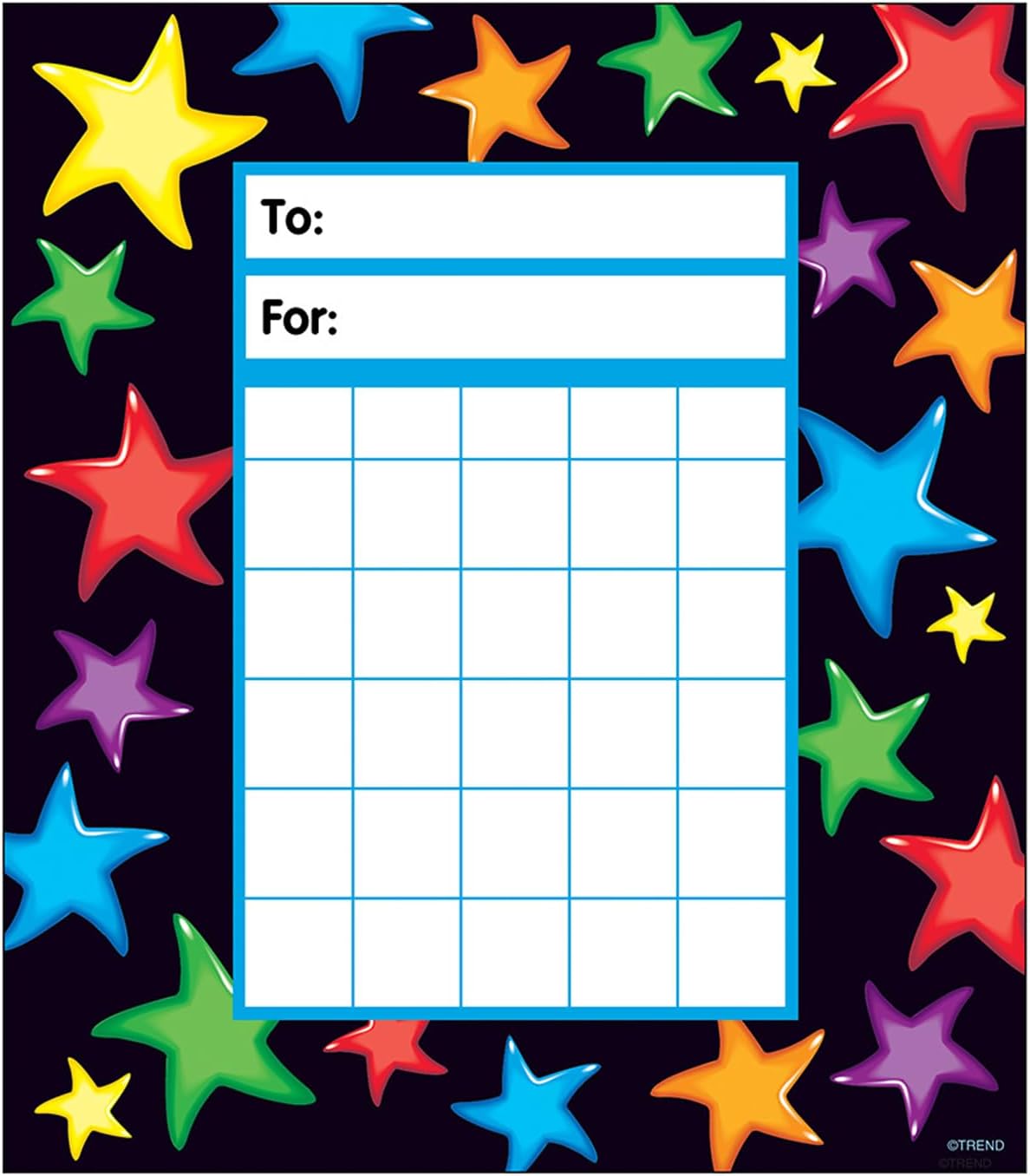 Gel Stars Incentive Pad