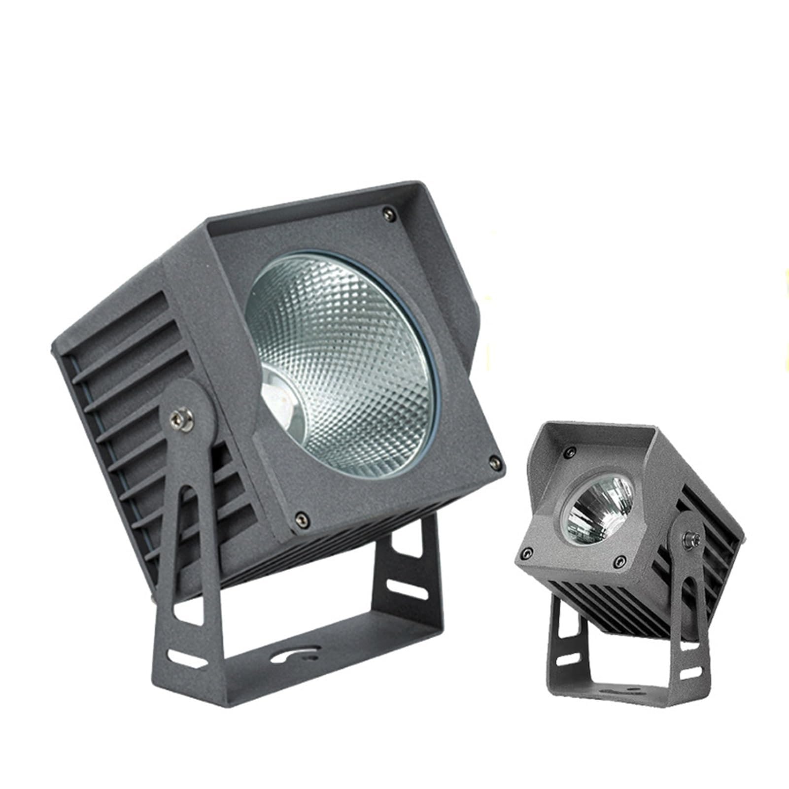 Focos LED COB De 220 V CA Para Iluminación De Árboles, Focos De Exterior Impermeables IP65 Para Paisajismo, Iluminación De Jardines, Villas, Patios Y Césped(White light,30W(220V))