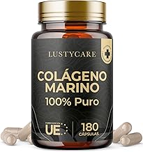 100% Pure Hydrolyzed Marine Collagen | 180 Capsules (6 Month Supply) | High Dosage and Purity | Advanced Formula and Sustainable Origin | Made in Spain