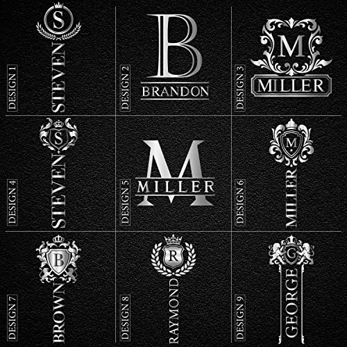 Gifts For Him, Personalized Cocktail Shaker Set - 9 Designs W/Name, 18 Oz Black Stainless Metal Martini Shaker, Ice Strainer, Jigger, Mixing Spoon - Gifts For Men, Bartender Kit #4 #TOP1