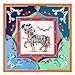 Produktbild 100% Twill Seidenschal Damen France War Horse Print Seidenquadrat Schals & Tücher Große Schals Stolen Kopf Hijab, ORANGE, Gewicht: 130G