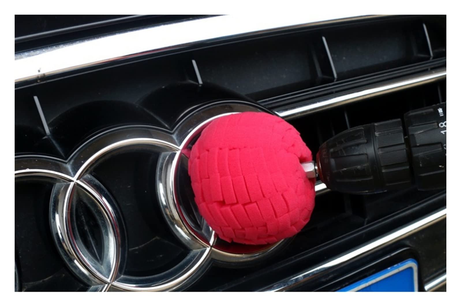 yaoqijie Auto-Rad-Polier-Schwamm 3 Zoll / 4-Zoll-Burnier-Kugel-Polierkegel-Kegel-Auto-Hub-Buffing-Schwamm 5pcs / Set Lasting (Color : 2, Material : Sponge)