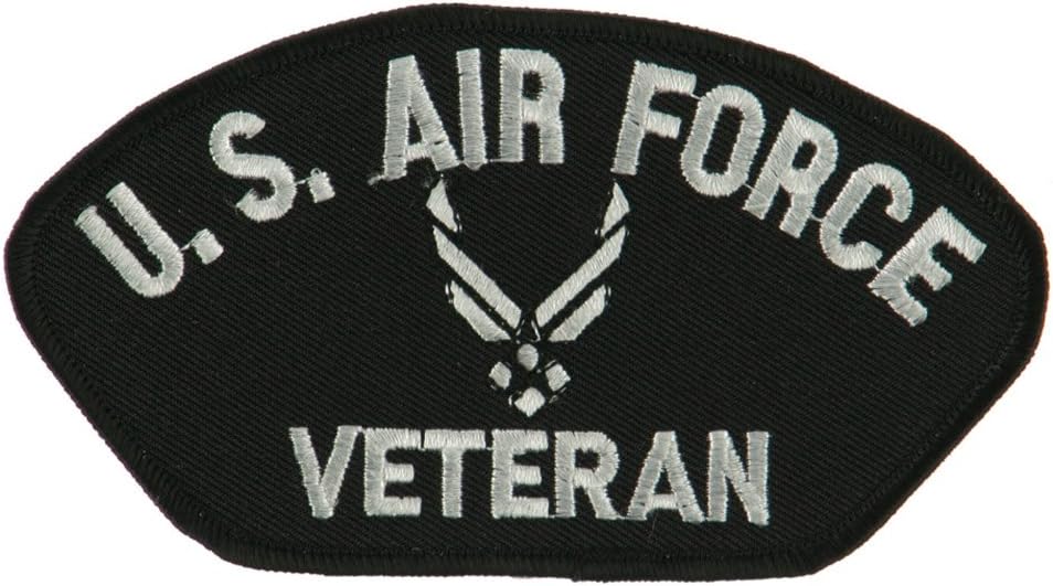 Ace World Big Size Veteran Military Large Patch - White Air W03S13F