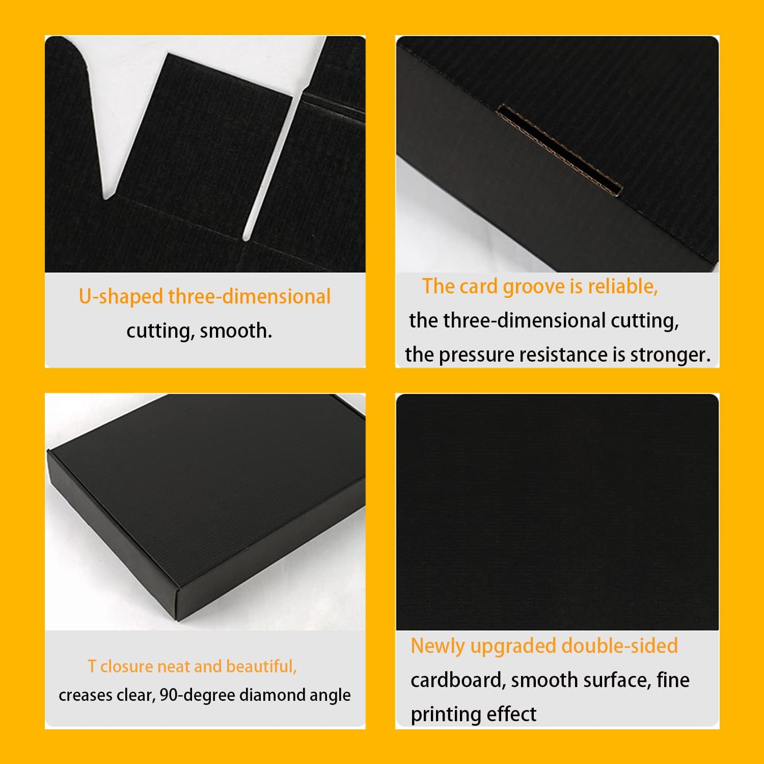 Cardboard Purple Boxes KAXILU Shipping Packaging Boxs 20pcs Shipping Boxs L10.5xW6.3xH2 inch Suitable E-Commerce Packaging