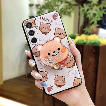 Lulumi-Phone Case Compatible with Samsung Galaxy A36 5G/SM-A366B, Waterproof Simplicity Back Cover cute Durable Kickstand Rotatable stand Anti-knock