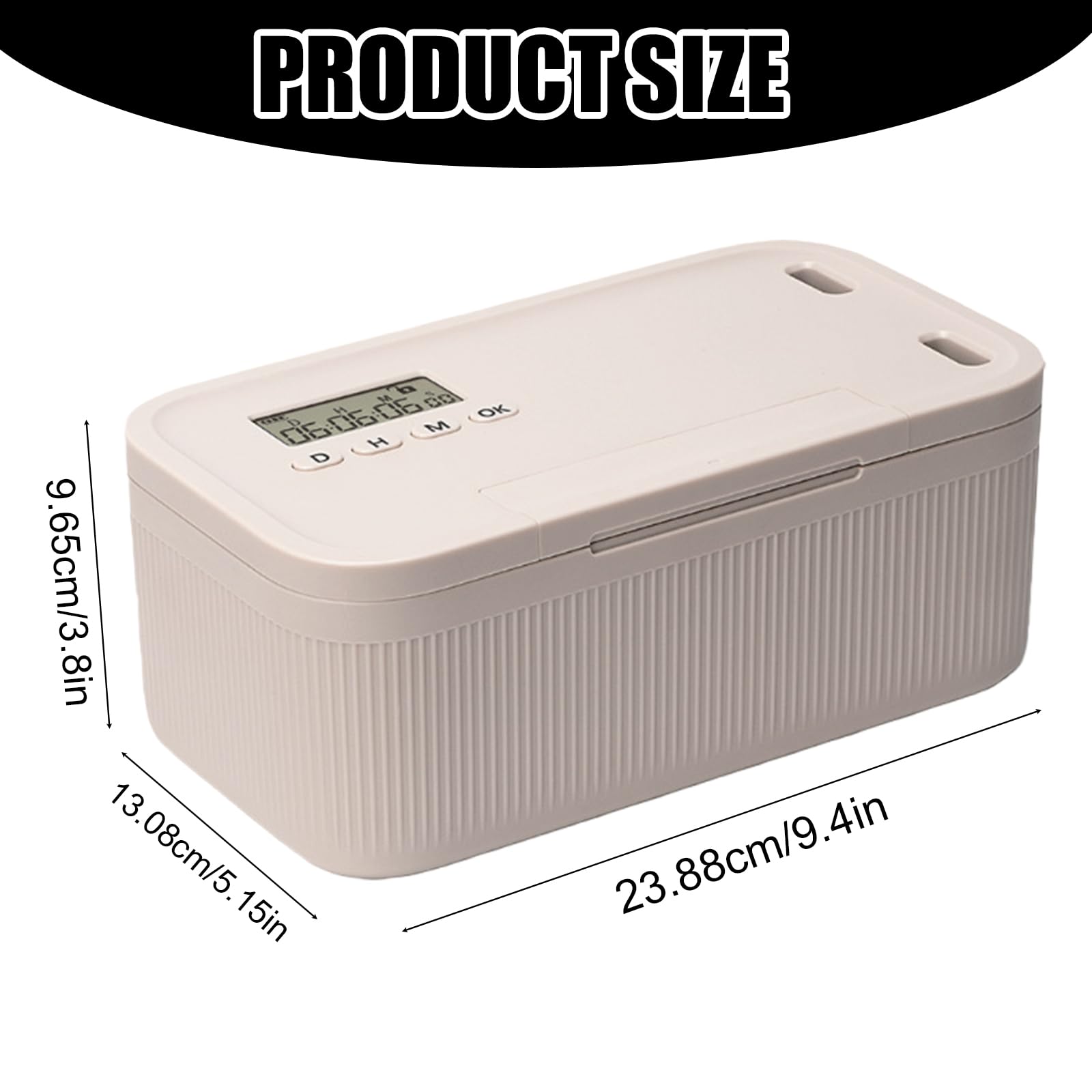 Caja de seguridad para teléfono móvil con cerradura de tiempo, caja de autodisciplina, caja de seguridad con temporizador para autocontrol, estudio, trabajo, niños, seguro y almacenamiento