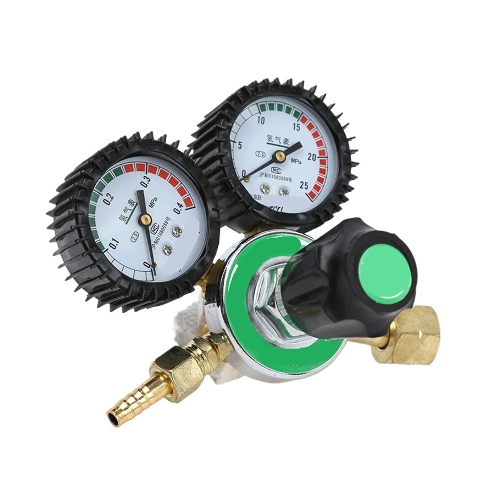 Hydrogen Meter Hydrogen Pressure Gauge Gas Pressure Reducing Valve Welding and Cutting Accessories Hydrogen Pressure Reducer
