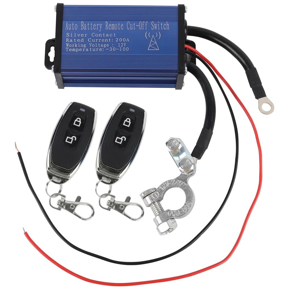 Déconnexion universelle de batterie de voiture coupe-circuit commande