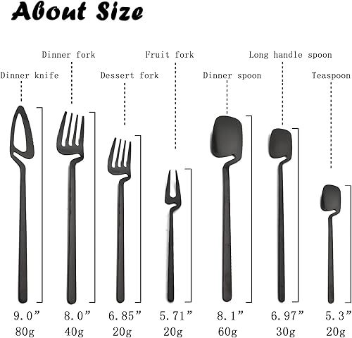 Miniatura 8 de JASHII 8 cucharas de mango largo para colgar, cuchara de té helado, cuchara de café, cucharas agitadoras de acero inoxidable 304 para té, postre,