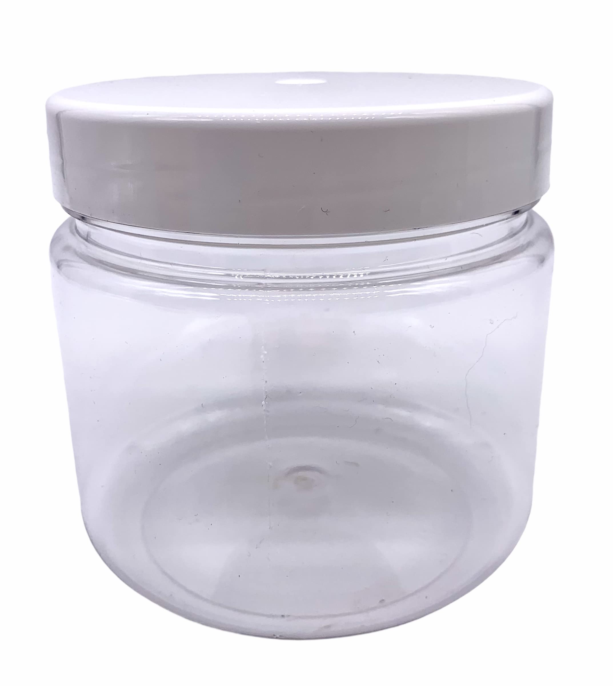 6 Bocaux De Rangement En Plastique Transparent Avec