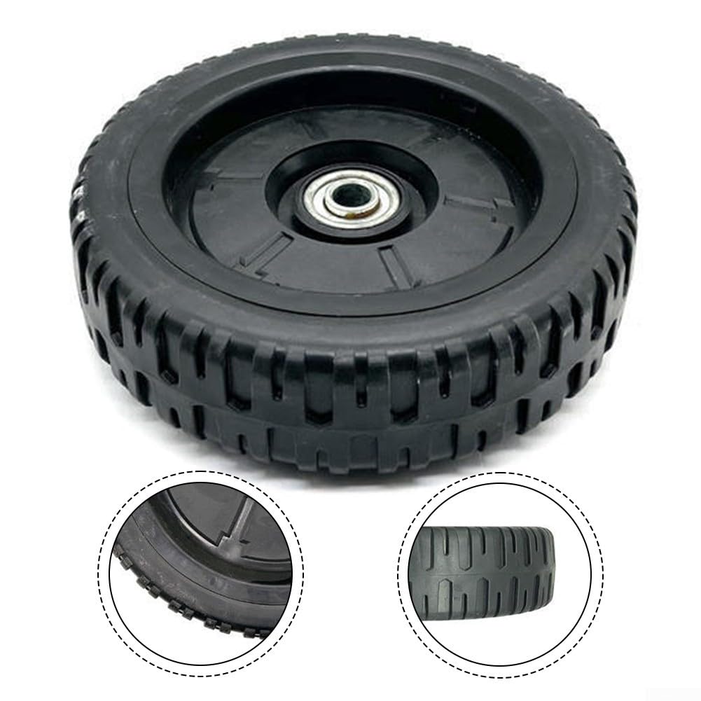 Ruedas para cortacésped de empuje, 4 ruedas delanteras y traseras, para cortacésped autopropulsado de 7 pulgadas, 8 pulgadas, 10 pulgadas