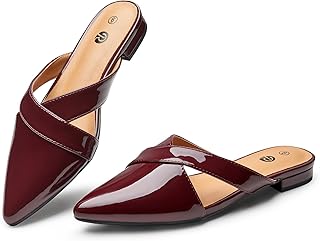 Rekayla Women's Pointed Toe Backless Mules