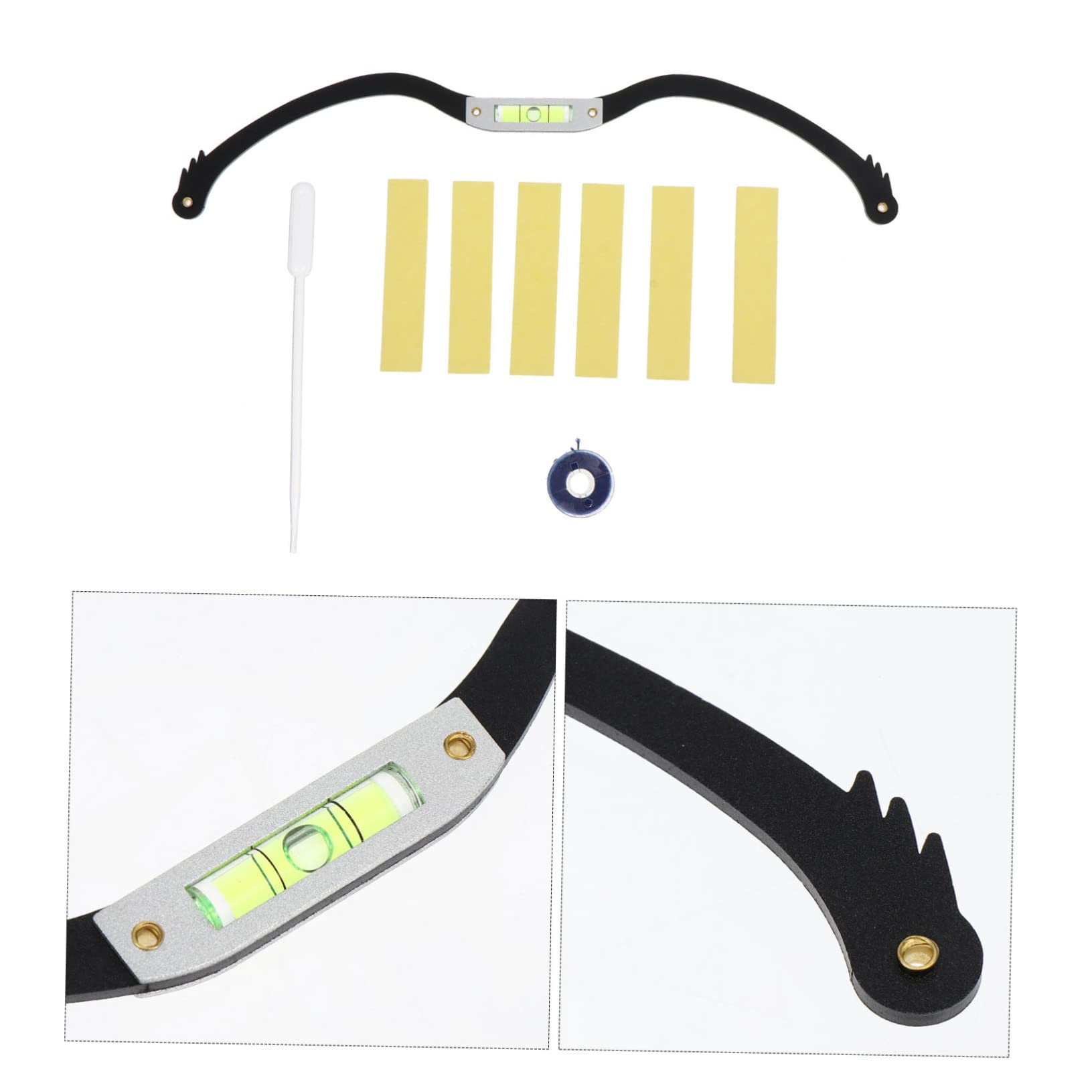 Healeved 4pezzi Ruler Per Sopracciglia Righello e Strumento Per Mapping Sopracciglia Design Livellato Per Makeup e Modellazione